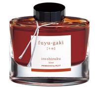 Pilot Iroshizuku Fountain Pen Ink - Bottiglia da 50 ml, Fuyu-Gaki Persimmon (Vermilion Red Orange) (Japan import)
