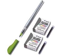 PILOT Kalligraphie - Penna stilografica Parallel, 1 - Pack, Colore: rosso