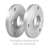 Lampa Distanziali ruote Compatibile Smart Fortwo/Roadster/Cabrio 20 mm Kit 2 in alluminio