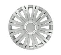 Set 4 copricerchi universali 13'' ABS verniciatura doppio strato Active Silver