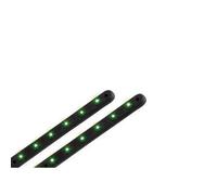 Led-Colour Snake 6 Led, 12V 2x12,5 cm Verde Serpentina luminosa a led multipli,