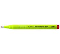 Pilot Lettering Pen Medium Rosso marcatore