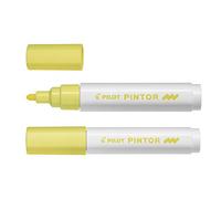 Pilot Mk Pintor 4902505542039 - Pennarello medio per tratto 1,4 mm, colore: Giallo Multicolore