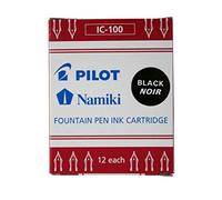 PILOT Namiki - Cartuccia d'inchiostro per supporto senza tappo, colore: Nero, VE = 1