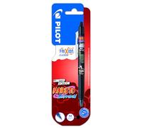 Pilot NARUTO - 1 FriXion Ball Clicker - Penna cancellabile e retrattile, edizione limitata Naruto Shipudden, penna roller ricaricabile, colore nero, punta media