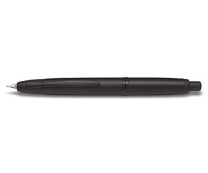 Pilot Pen 1014001B, Penna Stilografica Capless Matt, con Meccanismo a Pressione, Pennino B, Nero Opaco, in Confezione con Converter e Cartuccia Nera