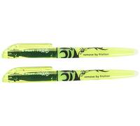 Pilot Pen 4136005B2 - Evidenziatore Frixion, cancellabile, 2 pezzi, colore: Giallo