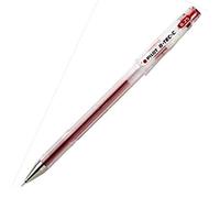 Pilot Pen G - Tec C4, penna rollerball, con inchiostro gel, micropunta da 0,4 mm Red