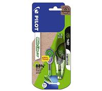 Pilot Pen Whiteline RT 8088BCR - Cartuccia di ricambio con rifill, 6 m x 4 mm, con nastro di correzione