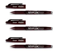 Pilot, Penna a sfera cancellabile Frixion, colore marrone, colori assortiti