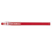 PILOT Penna A Sfera Cancellabile Kleer Colore Rosso-Punta 0,7 Mm, Multicolore, 4902505523663