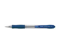 Penna a sfera a scatto Super Grip - punta fine 0,7mm - blu - Pilot