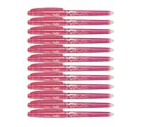 Pilot - Penna con testa a sfera a gel, cancellabile, Rosa, 12 pezzi Rosa 12 unit