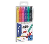 Pacchetto pilota di 6 lavori di colore Frixion - Equamente - punto medio 2,5 mm - Trazo 0,63 mm - Colori di alimentazione