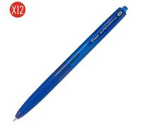 Pilot Super G - Pack di 12 penne, colore: blu