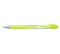 Pilot, Penna roller G207, con inchiostro gel, retrattile, tratto da 0,7 mm 0,7 mm Single Giallo pastello.