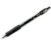Pilot, Penna roller G207, con inchiostro gel, retrattile, tratto da 0,7 mm 0,7 mm Tripla Nero