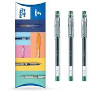 Pilot Penna roller Pilot G-Tec C4 con inchiostro gel - Pennino da 0,4 mm - Linea da 0,2 mm - Portafoglio da 3 (Verde)