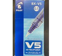 Pilot Penna Roller Pure Liquid Ink HI-TECPOINT BX-V5 0,5 BLU 12pz