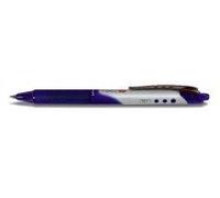 Pilot V Ball RT 07 Penna a sfera a inchiostro liquido - Retrattile - Punta a sfera conica da 05 mm - Corsa da 025 mm - Impugnatura in gomma - Colore blu