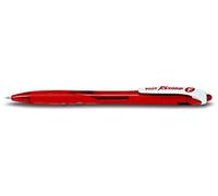 Penna a sfera a scatto Rexgrip Begreen - punta 0,7mm - rosso - Pilot