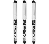 Pilot Penna stilografica usa e getta, colore: Nero (Confezione da 3)
