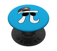 Pilot Pi divertente Pi Pun Pi-lot Pilot Pi PopSockets PopGrip Adesivo