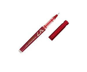 Pilot - PILOT Stylo roller V7 Hi-Tecpoint, rechargeable, rouge