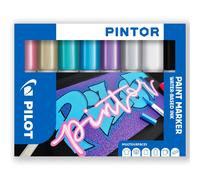 Pilot Pintor Creativo Multi Superficie Base D'Acqua Permanente Pennarello Quick