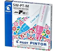 PILOT Pintor - Pennarello a punta fine Medium bianco