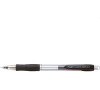 Pilot Super Grip Mechanical Pencil HB 0.5mm Lead Black/Transparent Barrel [Pack 12]