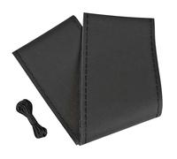 Premium, coprivolante in pelle - L - Ã 37/39 cm - Nero