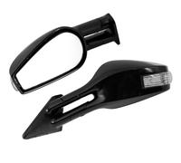 Pilot Race-6 Led, coppia specchi retrovisori esterni - Nero