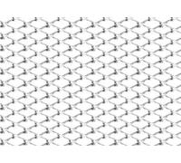 Pilot Racing Grill - Rombo fine 2x4 mm - 120x20 cm - Lucido