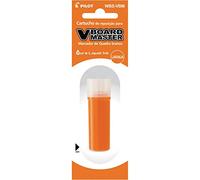 Pilot refill for Begreen V Board Master Marker Bullet/punta a scalpello, colore: arancione, confezione da 12