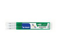 Pilot Refill sfera Pilot Frixion Ball e Clicker 1 mm verde Set 3 pezzi - 6678