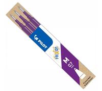 Pilot Refills for Frixion Rollerball 0.7 mm (Pack of 3) - Violet