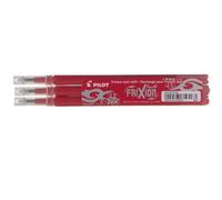 Refill a sfera Frixionball - punta 0,7mm - rosso - punta 0,7mm - Pilot - conf. 3 pezzi