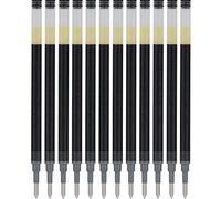 PILOT Ricariche di inchiostro gel per penna a sfera G2, punta extra fine, 0,5 mm, inchiostro nero, confezione da 12