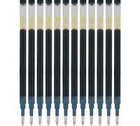 PILOT Ricariche di inchiostro gel per penna a sfera G2, punta ultra fine, 0,38 mm, inchiostro nero, confezione da 12