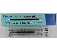 PILOT - Ricariche per penna G-Tec (confezione da 12 pezzi), colore: blu