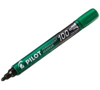 Pilot sca-100-g - Pack di 12 pennarelli indelebili, punta conica, colore: verde