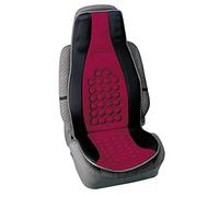 COPRISEDILE SCHIENALE SEDILE MASSAGGIANTE NERO/ROSSO UNIVERSALE PER AUTO PILOT