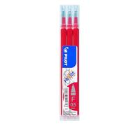 Refill a sfera a scatto Frixionball Clicker - punta 0,5mm - rosso - Pilot - conf. 3 pezzi