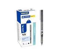Roller Hi Tecpoint V5 con cappuccio - punta 0,5mm - nero - Pilot - conf. 16 + 4 pezzi