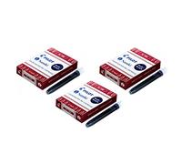 PILOT Set di 3 custodie da 12 cartucce d'inchiostro Namiki IC-100 per penna senza cappuccio blu notte