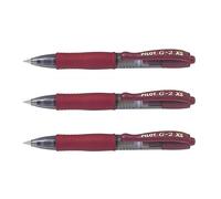 Pilot Mini Penna roller inchiostro gel G2 XS7 PIXIE tracciato 0,4 mm (sfera 0,7 mm) Bordeaux