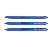 Pilot Super Grip G BPGG-8R-XB 2054 - Penna a sfera, colore: Nero 0,6 mm, meccanismo a scatto, colore cassa = inchiostro