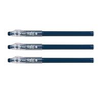 Pilot Set di 3 penne roller FRIXION Ball Sticks 07, blu notte