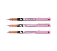 Pilot Roller inchiostro liquido V5 Punta 0,5 mm (penna singola) - Rosa